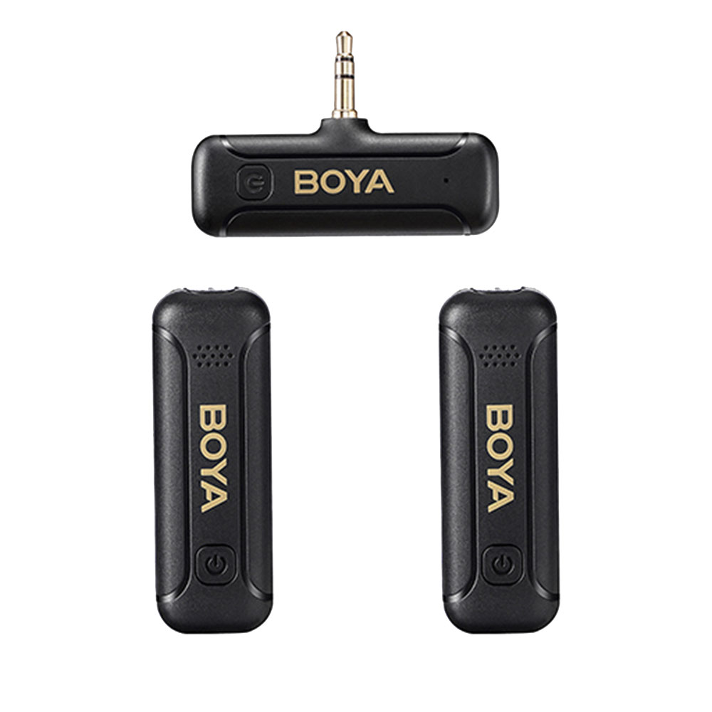 میکروفون بی سیم یقه ای بویا BOYA BY-WM3T2-M2 3.5mmTRS