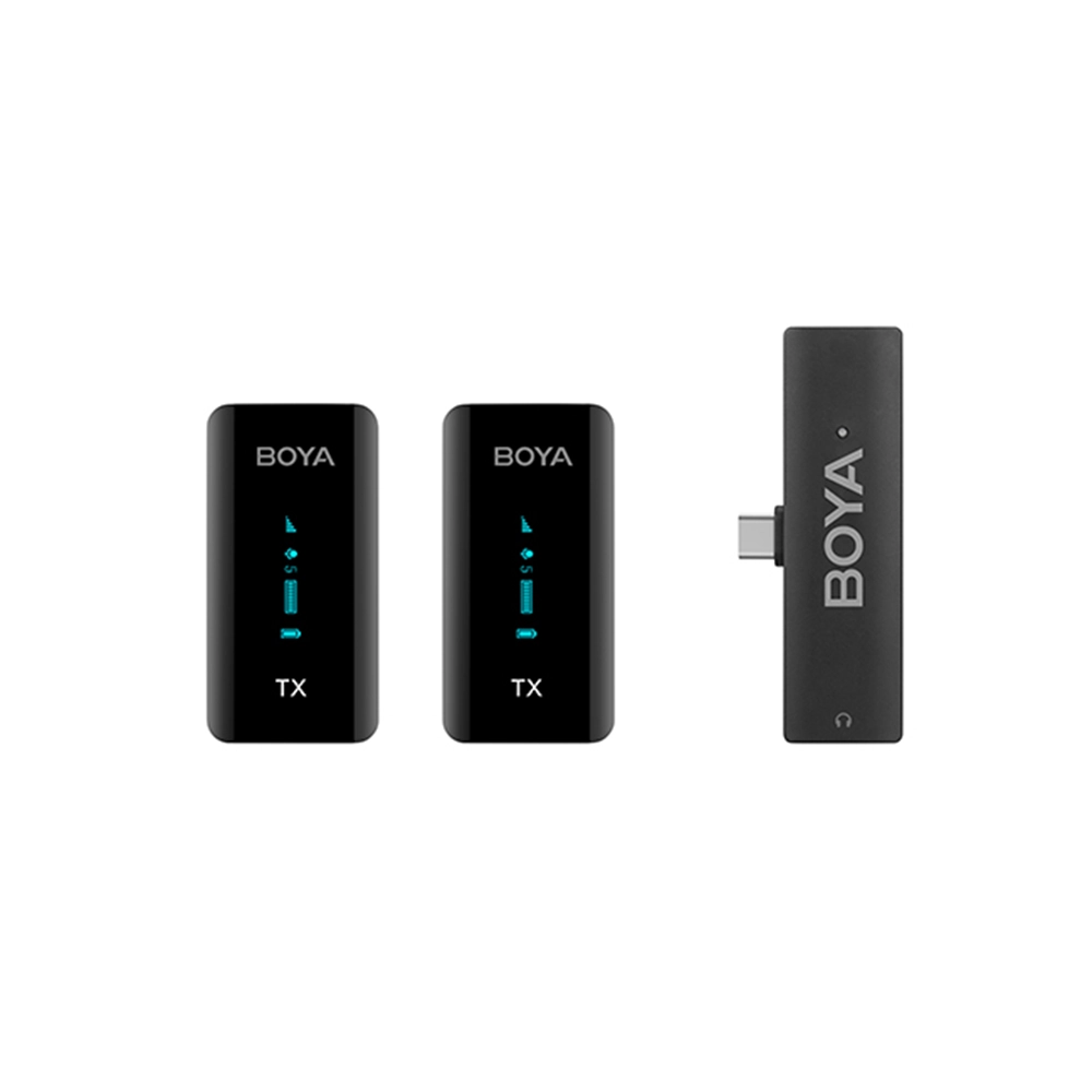 میکروفون یقه ای بی سیم بویا مدل BY-XM6-S6 رابط Type-C میکروفون یقه ای بی سیم بویا مدل BY-XM6-S6 رابط Type-C