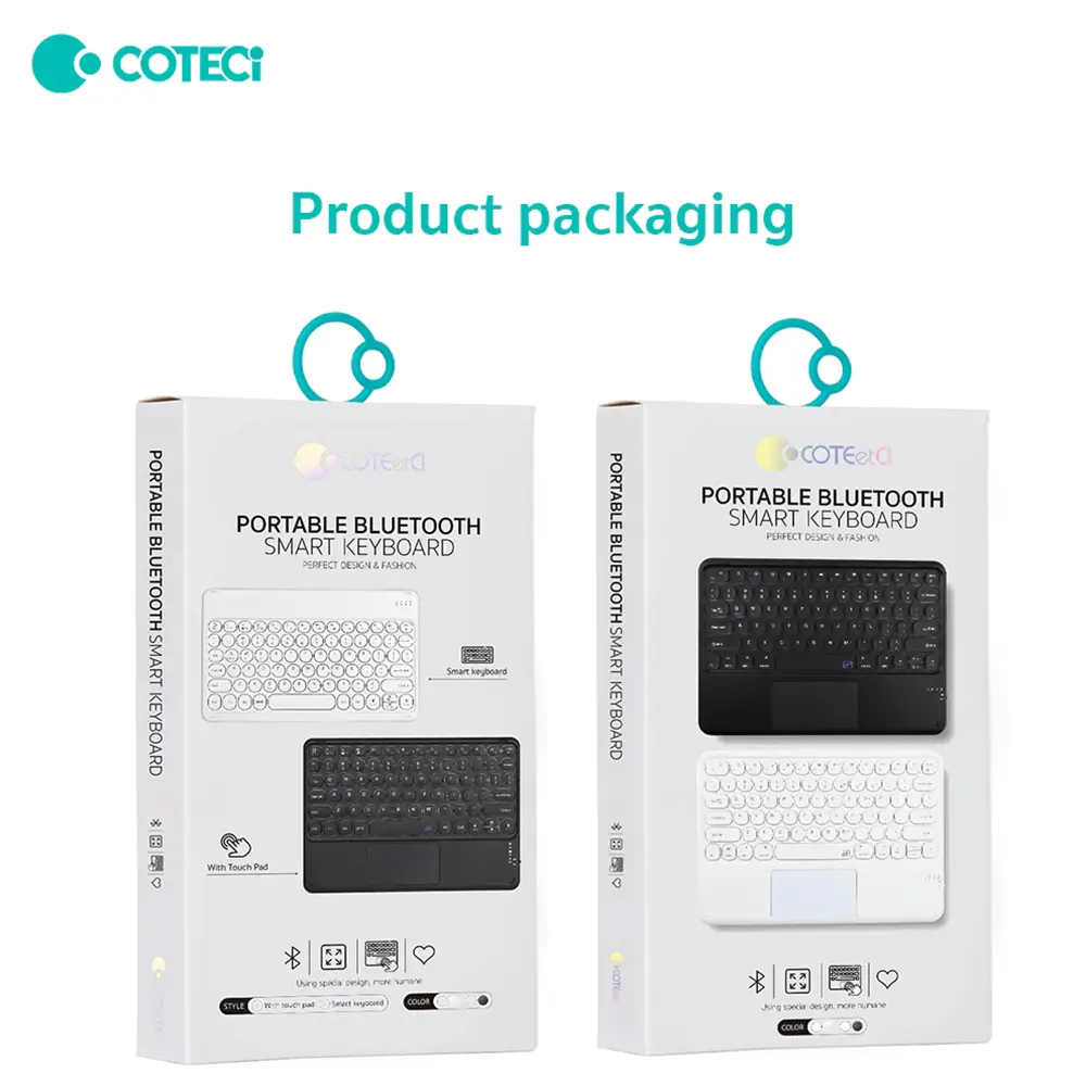 کیبورد بلوتوثی سه حالته کوتتسی مدل Coteetci 64001 (7)