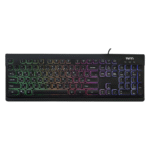 کیبورد تسکو مدل TK 8031: باسیم با کلیدهای میانبر و نور پس‌زمینه