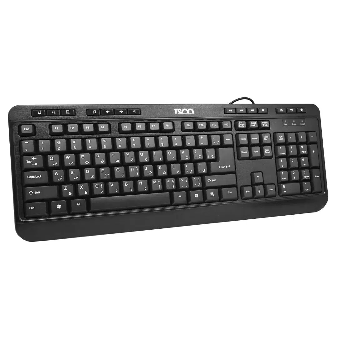 کیبورد و ماوس با سیم تسکو مدل TKM 8052 (2)