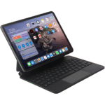 کیبورد کیس مگنتی کوتسی COTECi مدل 64018 برای آیپد ۱۰.۹ و ۱۱ اینچ با ترک‌پد و نور پس‌زمینه