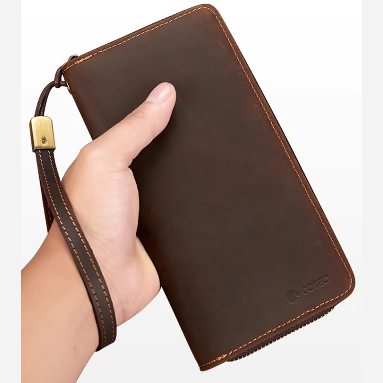 کیف پول و کیف موبایل چرمی کوتسی 14075 (2)