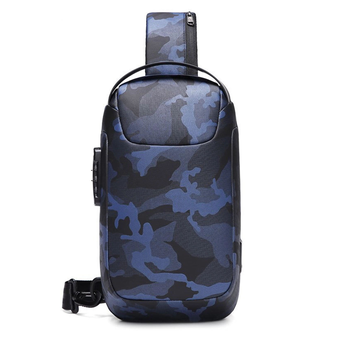 کیف کراس بادی کوتسی COTECi مدل OT-037 ضدآب با پورت USB و قفل ضد سرقت (13)