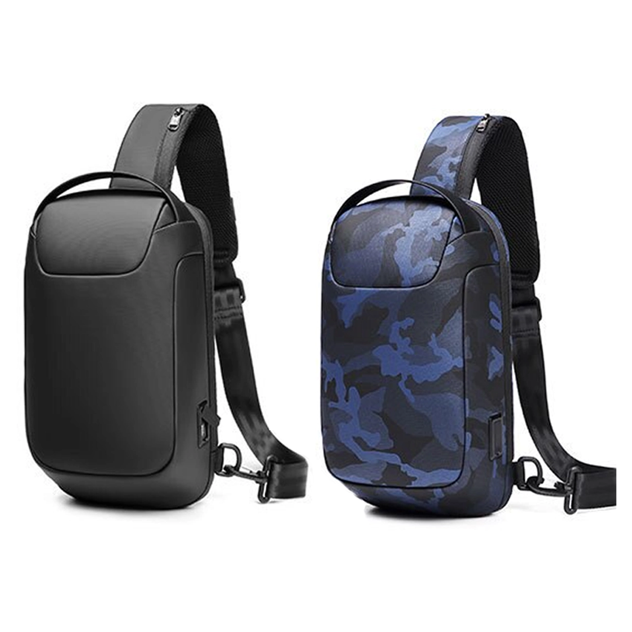 کیف کراس بادی کوتسی COTECi مدل OT-037 ضدآب با پورت USB و قفل ضد سرقت (14)