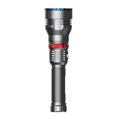 چراغ قوه حرفه ای ضد آب و پر نور پاورولوژی Powerology 4000mAh Waterproof LED Flashlight PPBCHA64-BK