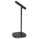 میکروفون رومیزی قابل چرخش پرودو Porodo Desktop Tiltable USB Microphone with USB-C Data Cable PD-SCMIC-BK