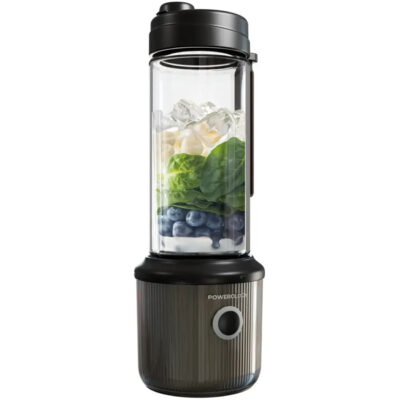 مخلوط‌کن و اسموتی‌ساز شارژی 450 میلی‌لیتری 126 وات پاورولوژی Powerology PSM013 Press & Refresh Portable Blender