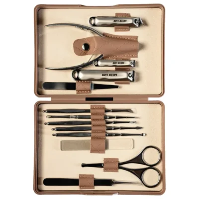 ست 13 عددی مانیکور گرین لاین Green Lion 13 in 1 Manicure Kit GN13PCMNCRBR
