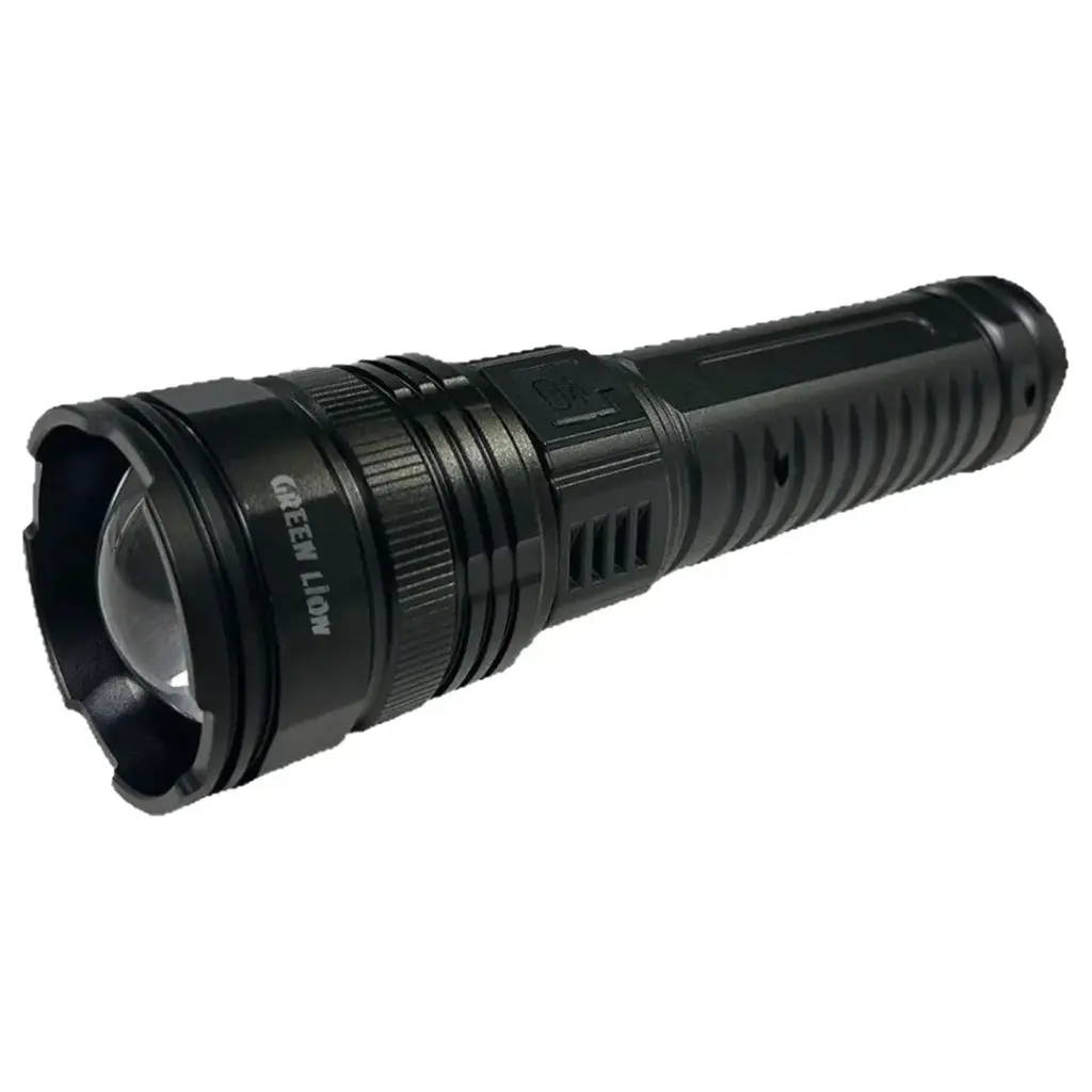 Green Lion Hyper Ray LED Torch - Black