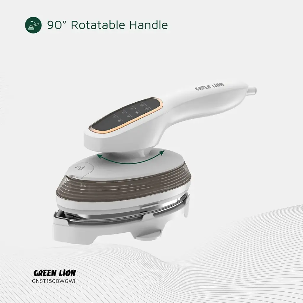 Green Lion Steam Glide Garment Steamer 1500W - White (3)