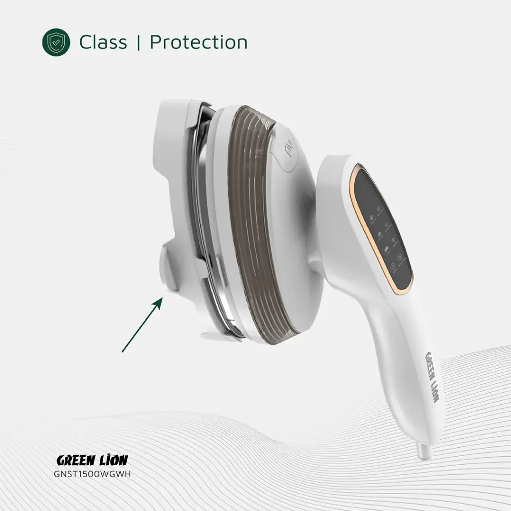 Green Lion Steam Glide Garment Steamer 1500W - White (5)