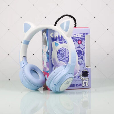 هدفون بلوتوث عروسکی گربه ای اورجینال XY-237