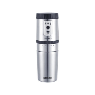 قهوه ساز پرتابل لیپرسو مدل LePresso Portable Mug Burr Grinder Coffee Maker LPGCMSM