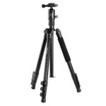 سه پایه دوربین و موبایل حرفه ای پرودو مدل Porodo Aluminium Tripod with Ballhead PD-TRPBAL-BK