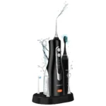 ست مراقبت دندان مسواک برقی و واترجت پرودو مدل Porodo Lifestyle Ultimate Oral Care Duo Electric Toothbrush PDLSTC2254
