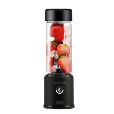 مخلوط کن 6 تیغه پاورولوژی ظرفیت 450 میلی لیتر مدل Powerology PN6BPJBK