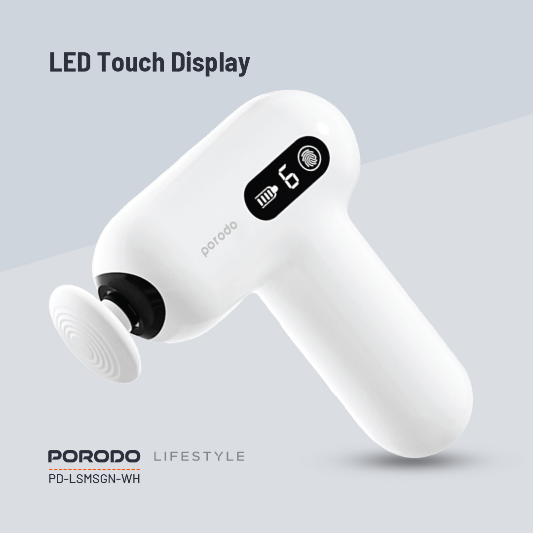 Porodo Lifestyle Active Precision Massager - White