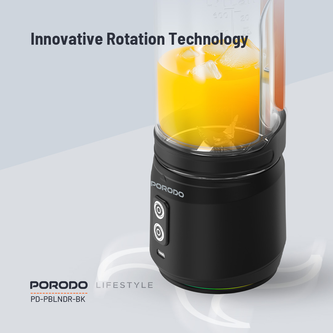 Porodo Lifestyle Dual Spin Clockwise & Reverse Portable Blender (1)