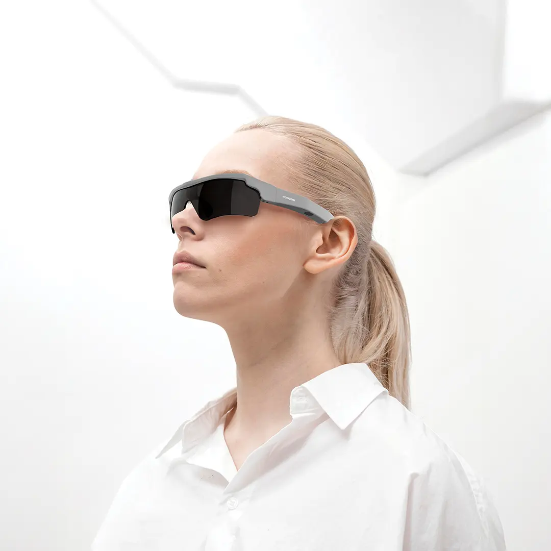 Porodo Lifestyle Dynamiq Smart Sunglasses - Gray & Black (4)