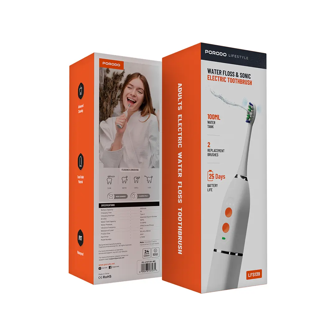 Porodo Lifestyle Water Floss & Sonic Electric Toothbrush (14)