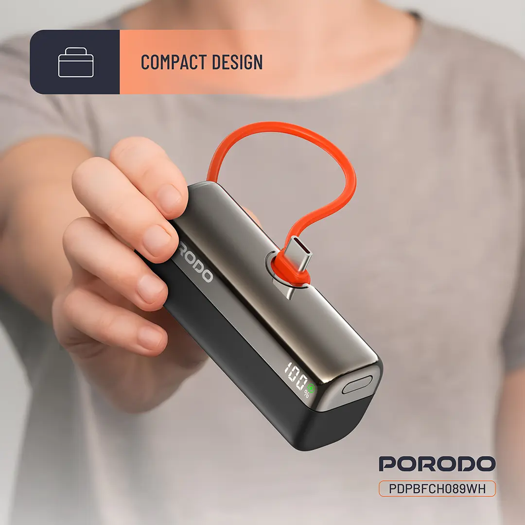 Porodo Pocket Volt 5000mAh Power Bank (3)