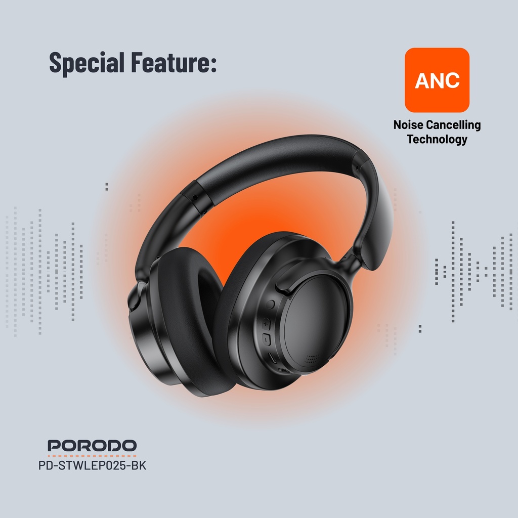 Porodo Soundtec Zen Active Noise-Cancellation Headphone (2)