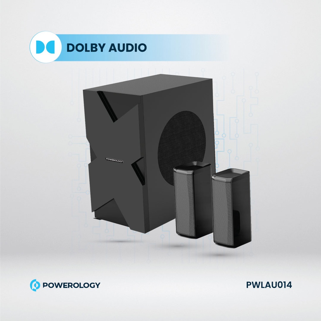 Powerology 5.1CH Home Theater System - Black (3)