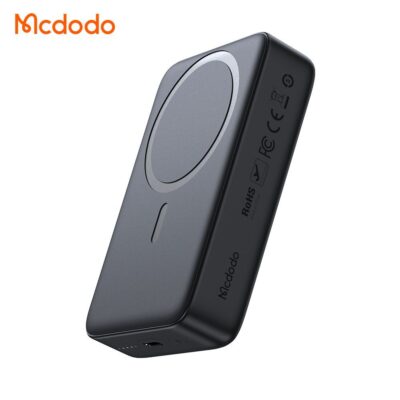 پاوربانک وایرلس مگ سیف 20 وات 20000 هزار مک دودو مدل MCDODO MC-502 بهمراه کابل شارژ