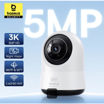 دوربین هوشمند بیسوس Baseus Security P1 Pro با کیفیت 3K و چرخش ۳۶۰ درجه
