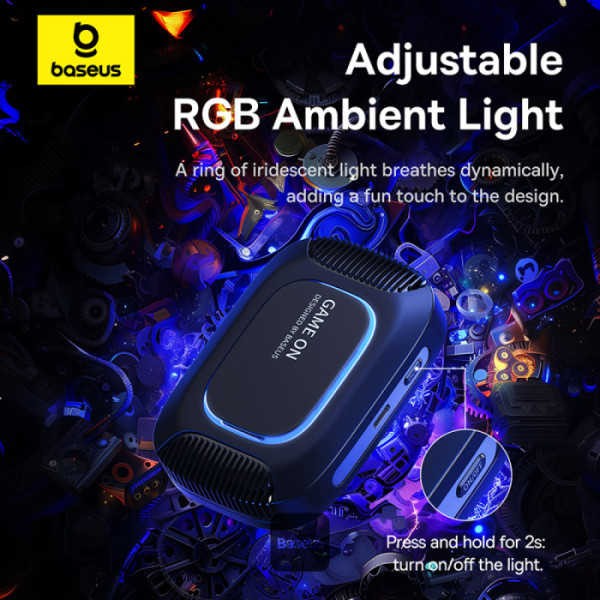 فن خنک کننده و شارژر وایرلس بیسوس Baseus MagPro II Series Ultra-Thin Magnetic Phone (6)