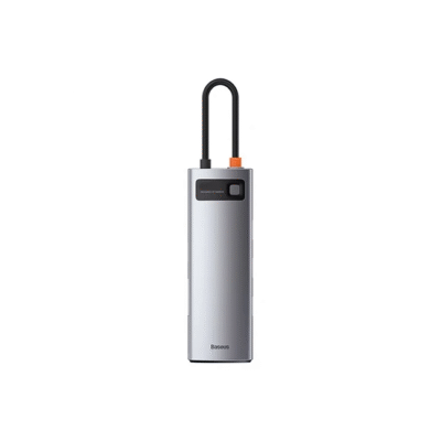 هاب ۱۱ پورت بیسوس Baseus Metal Gleam 11 in 1 Multifunctional Type-C HUB CAHUB-CT0G