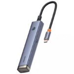 هاب تایپ سی 6 پورت بیسوس Baseus UltraJoy Series HUB AIR BS-OH164 با شارژ 100 وات و HDMI 4K