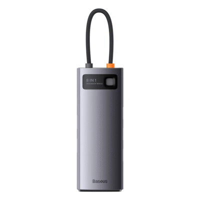 هاب 8 پورت تایپ سی بیسوس Baseus Starjoy BS-OH102 با USB 3.1 ده گیگابیت و HDMI 4K@60Hz
