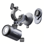 هولدر مگنتی دوچرخه و چراغ قوه بیسوس Baseus PrimeTrip 2-in-1 BS-CG025 با چراغ 600 لومن و ضدآب IP68