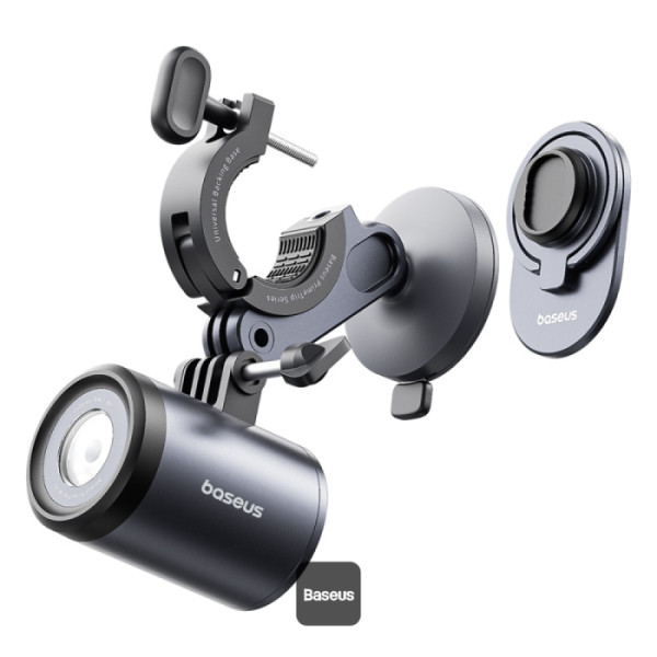 هولدر مگنتی دوچرخه و چراغ قوه بیسوس Baseus PrimeTrip 2-
