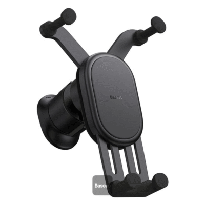 هولدر و شارژر وایرلس 15 وات دریچه کولری بیسوس Baseus Stable Gravitational SUWX030001