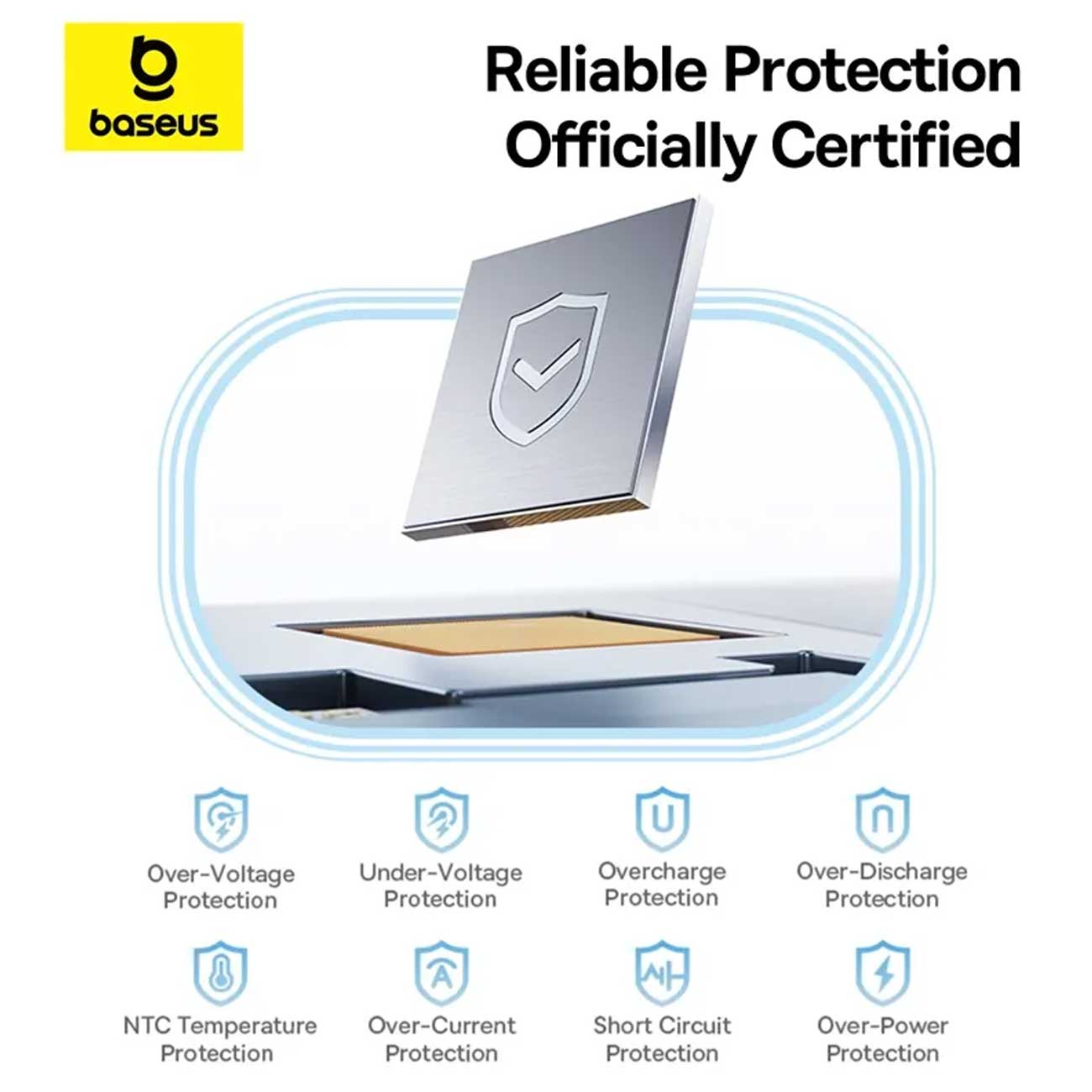 پاوبانک 45 وات 10000 با کابل تایپ سی بیسوس Baseus PicoGo Power Bank PPPG-1W45C (5)