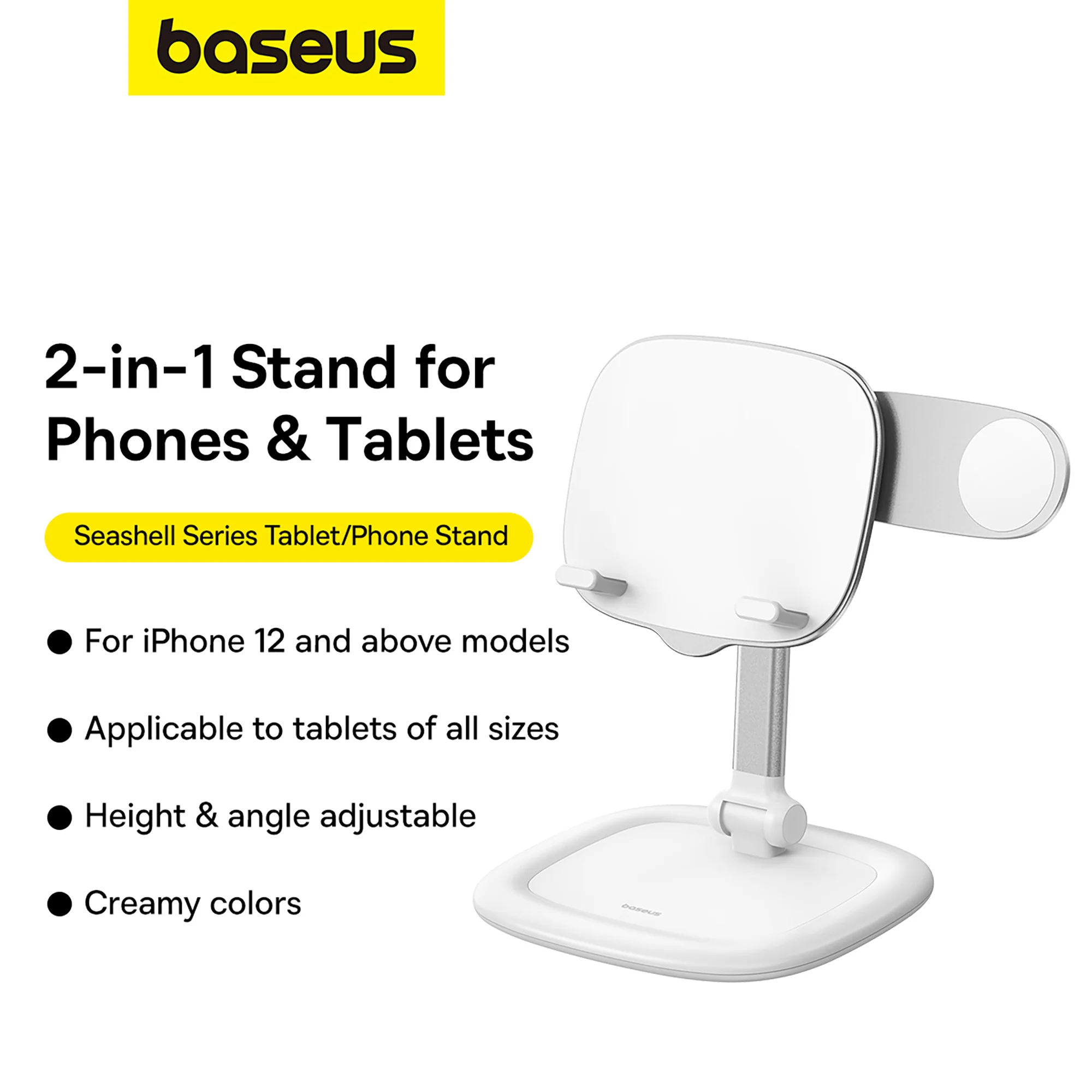 پایه نگهدارنده گوشی موبایل و تبلت بیسوس Baseus SeaShell Tablet & Phone Holder BS-HP010 (4)