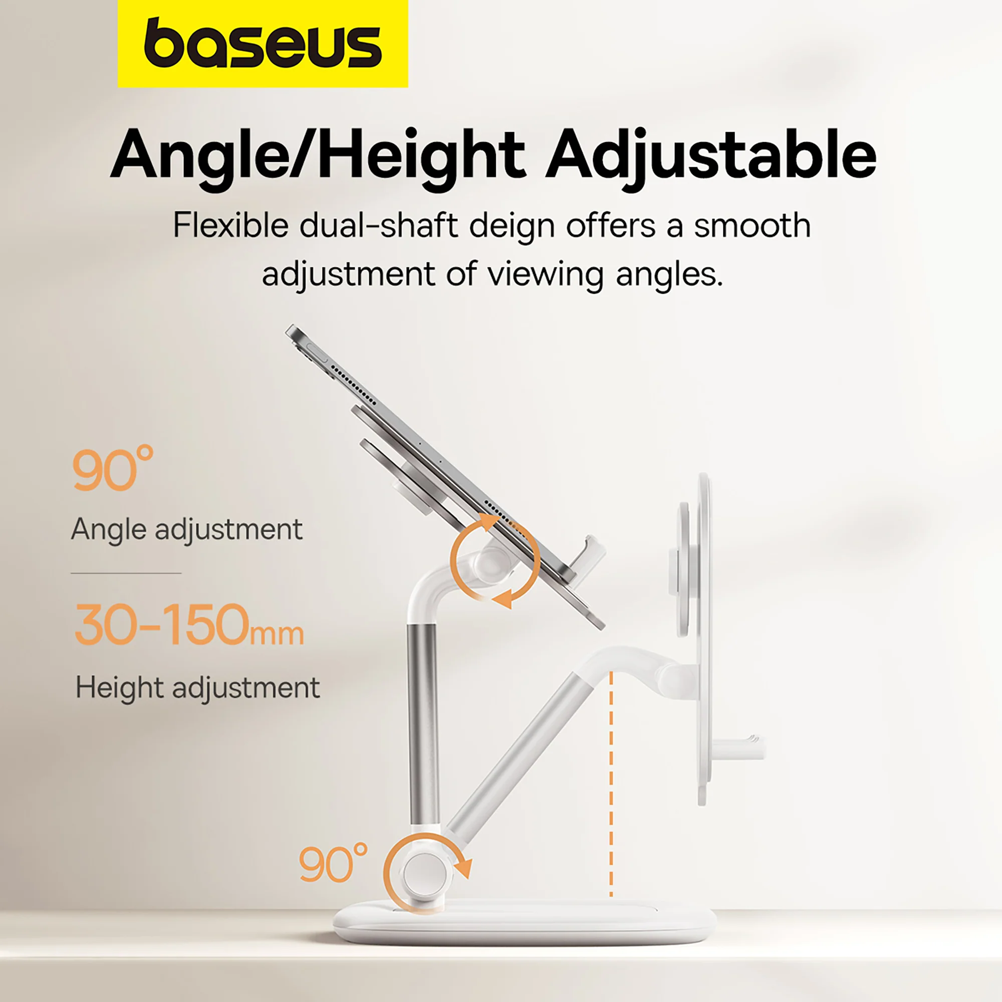 پایه نگهدارنده گوشی موبایل و تبلت بیسوس Baseus SeaShell Tablet & Phone Holder BS-HP010 (6)