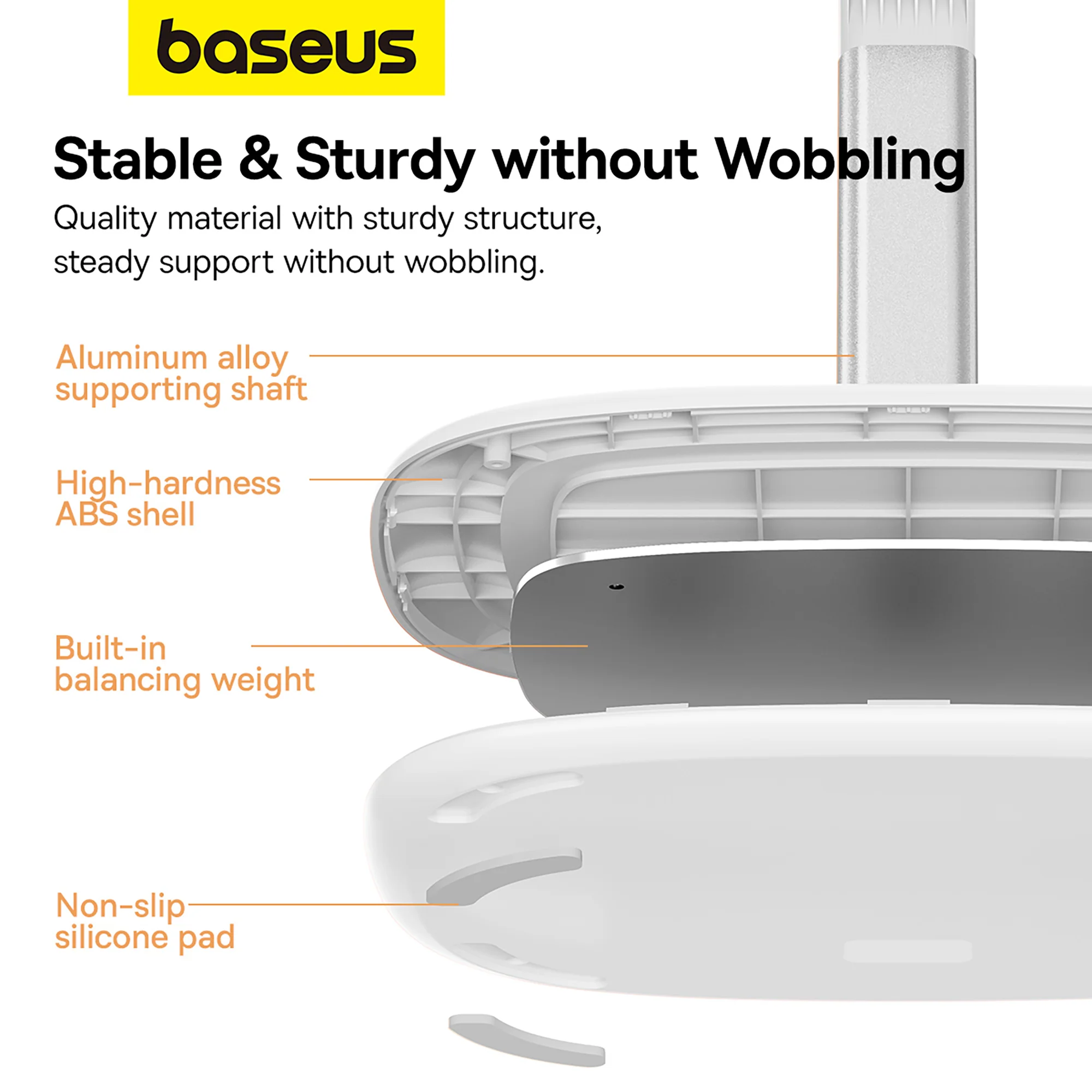 پایه نگهدارنده گوشی موبایل و تبلت بیسوس Baseus SeaShell Tablet & Phone Holder BS-HP010 (8)