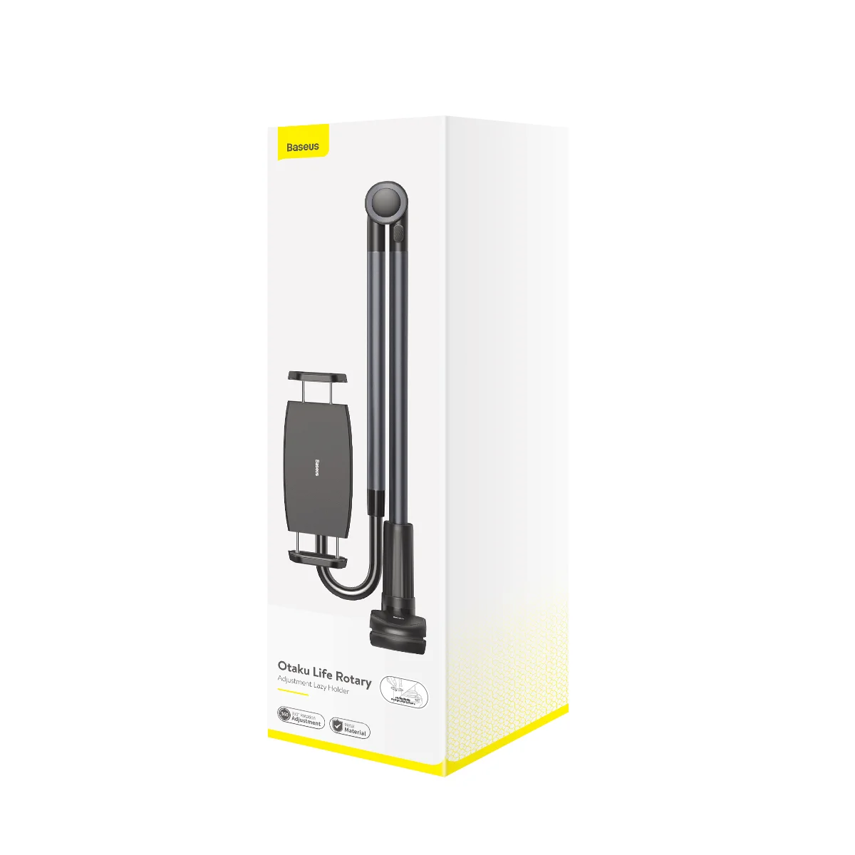 پایه نگهدارنده گوشی موبایل و تبلت بیسوس مدل Baseus Otaku Life Rotary Adjustment Lazy Holder LUZQ000013 (2)