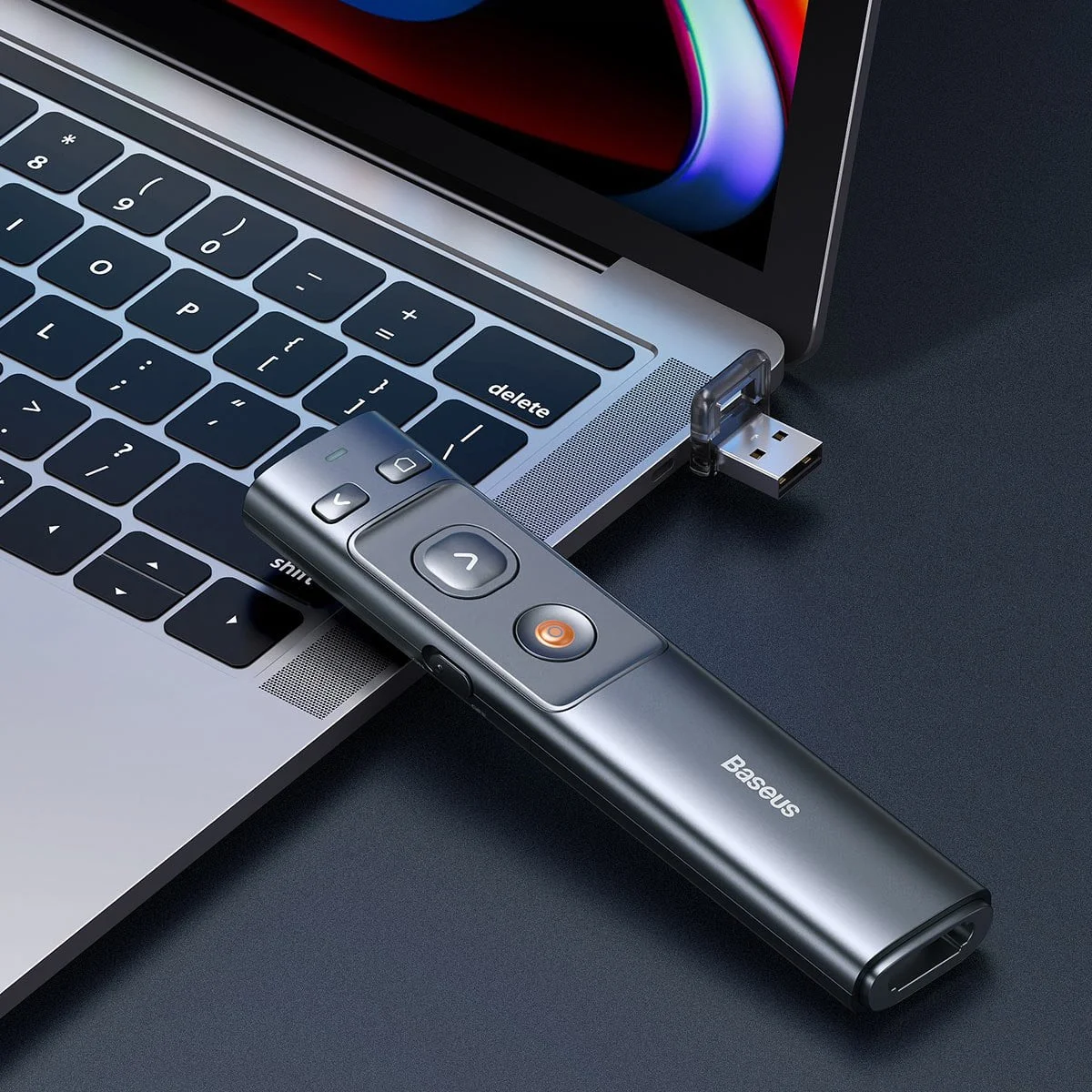 پوینتر و پرزنتر شارژی بیسوس Baseus Wireless Presenter (Charging) WKCD000013 (13)