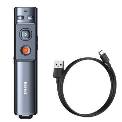 پوینتر و پرزنتر شارژی بیسوس Baseus Wireless Presenter با لیزر سبز