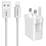 شارژر دیواری دو پورت و کابل تایپ سی مک دودو Mcdodo CH-5722 Dual USB Travel Charger Set UK