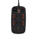 هاب شارژر و چندراهی محافظ برق گرین مدل Green Lion 40W Multiport Smart Power Socket 3500W