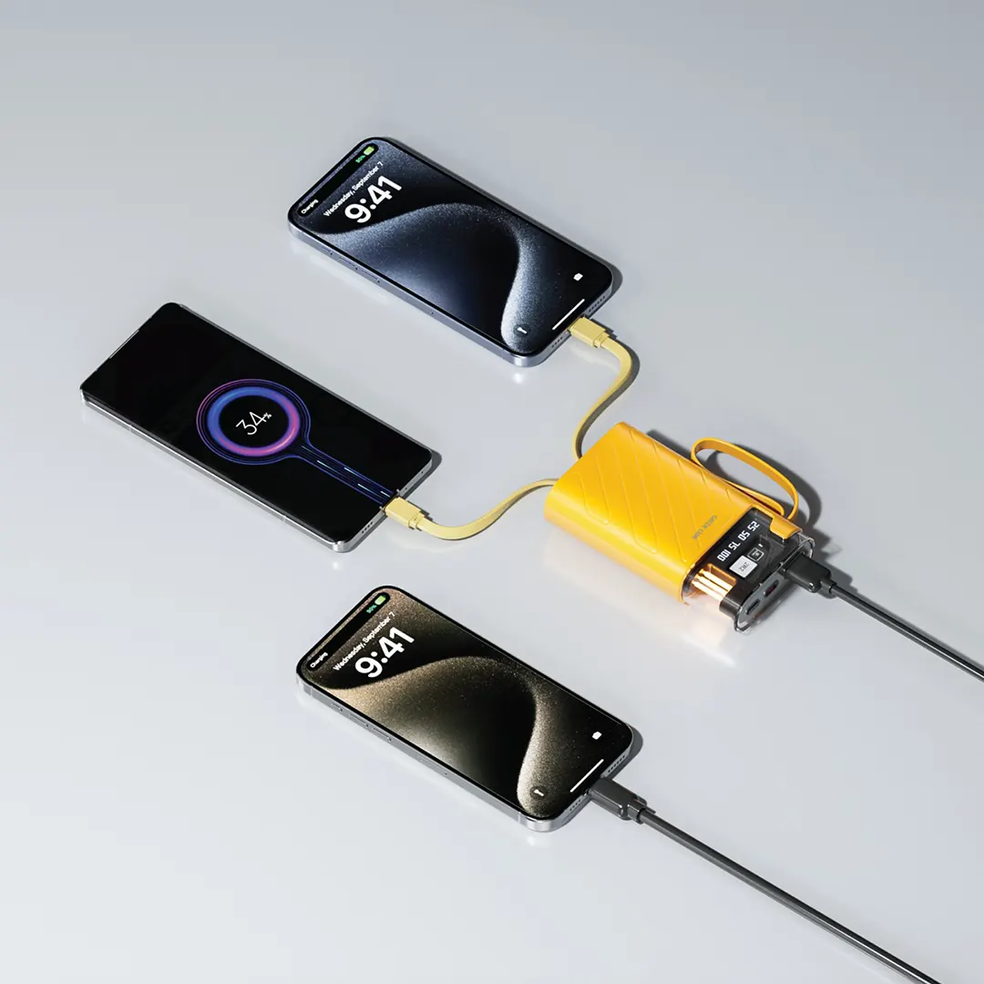 Green Lion Elixir Vault Power Bank 10000mAh PD 22.5W - Yellow (3)