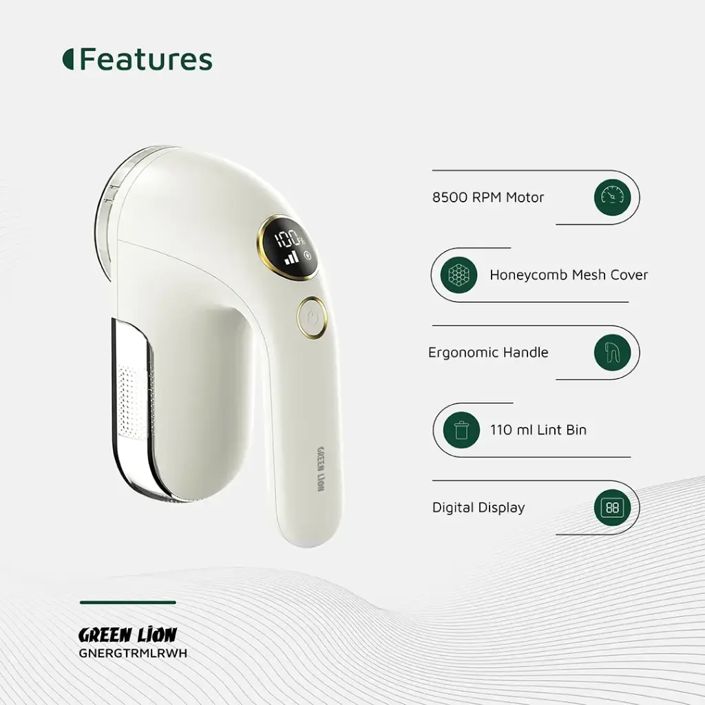 Green Lion ErgoTrim Digital Fabric Remover - White (5)