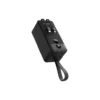 Porodo 50000mAh Power Bank Integrated Cables - Black