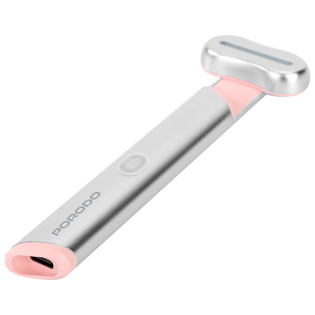 Porodo Lifestyle Electrical Eye Massage Stick - Silver White (1)